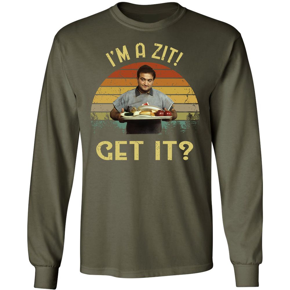 Long Sleeve T-Shirt - YH6APFA2 - Military Green - 16