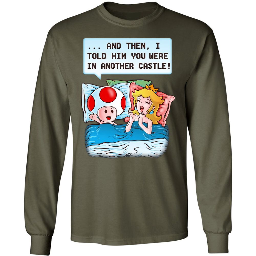 Long Sleeve T-Shirt - FLRZYS4H - Military Green - 16