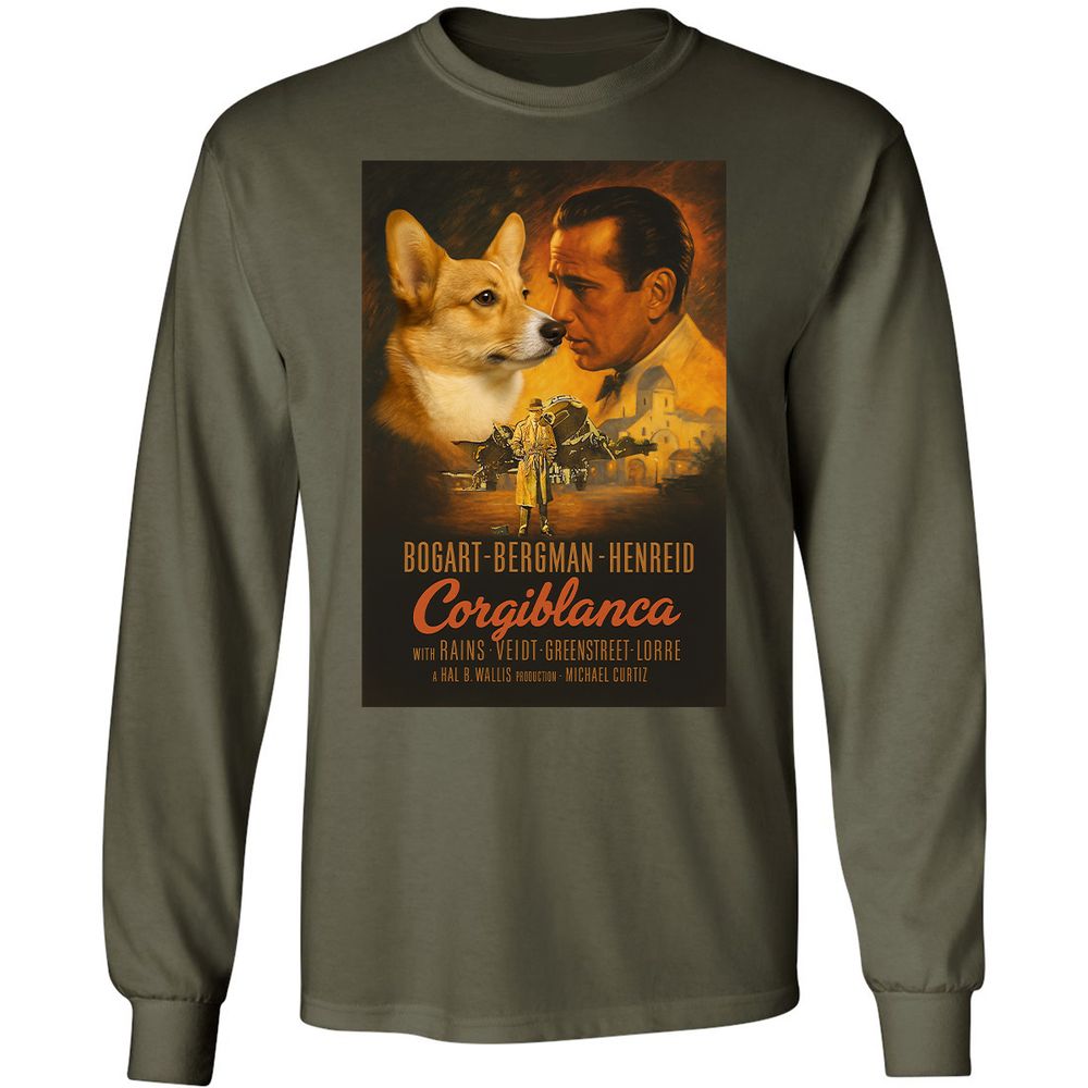 Long Sleeve T-Shirt - RNA4CRLN - Military Green - 16