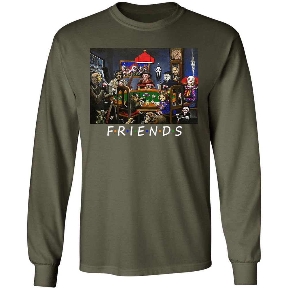 Long Sleeve T-Shirt - GK1MUKER - Military Green - 16
