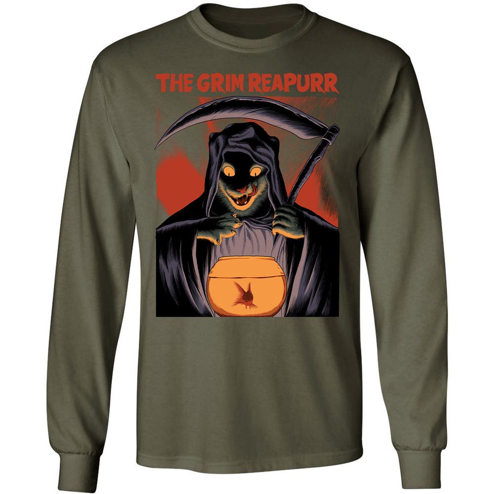 Long Sleeve T-Shirt - CHM5Z9ZT - Military Green - 16