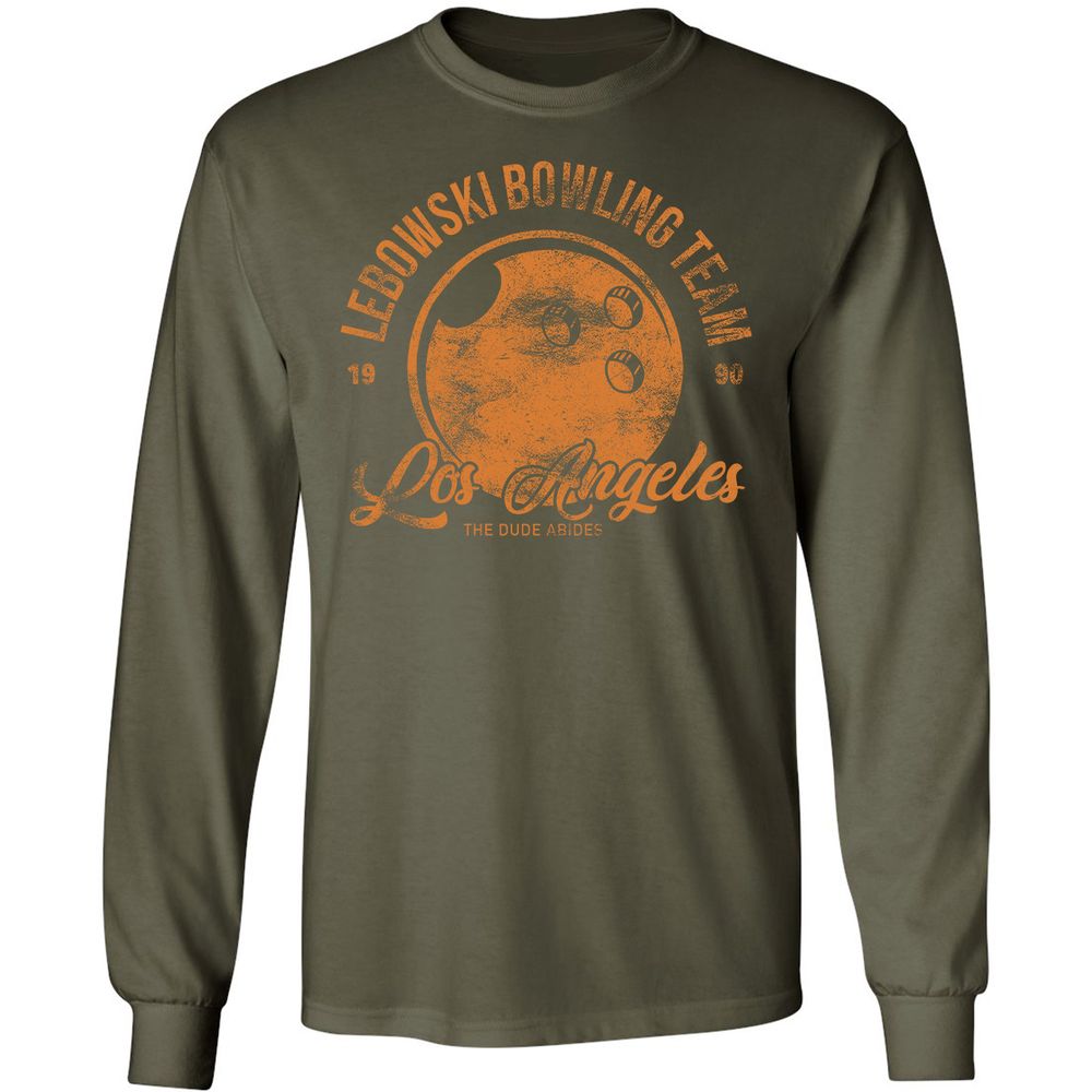 Long Sleeve T-Shirt - 4MVC4883 - Military Green - 16
