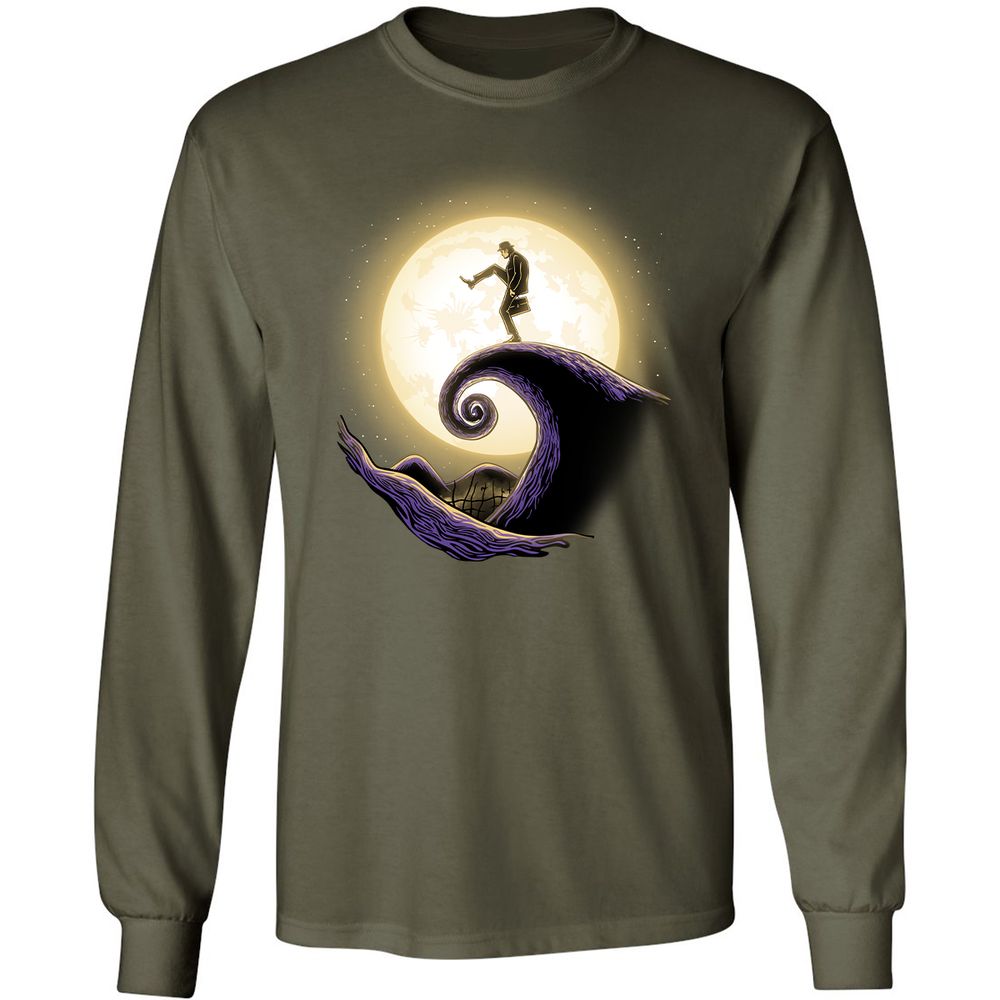 Long Sleeve T-Shirt - FJLJ7RAF - Military Green - 16