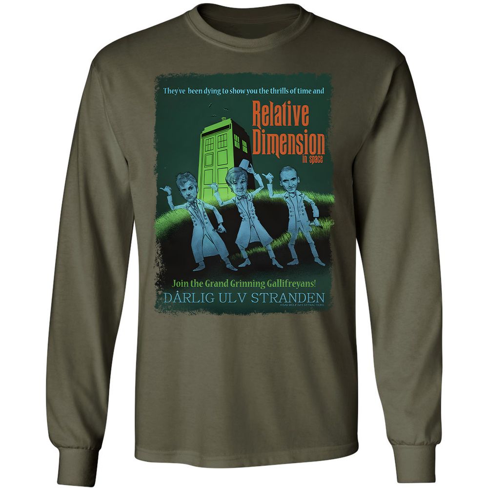 Long Sleeve T-Shirt - CJ2EJPMH - Military Green - 16