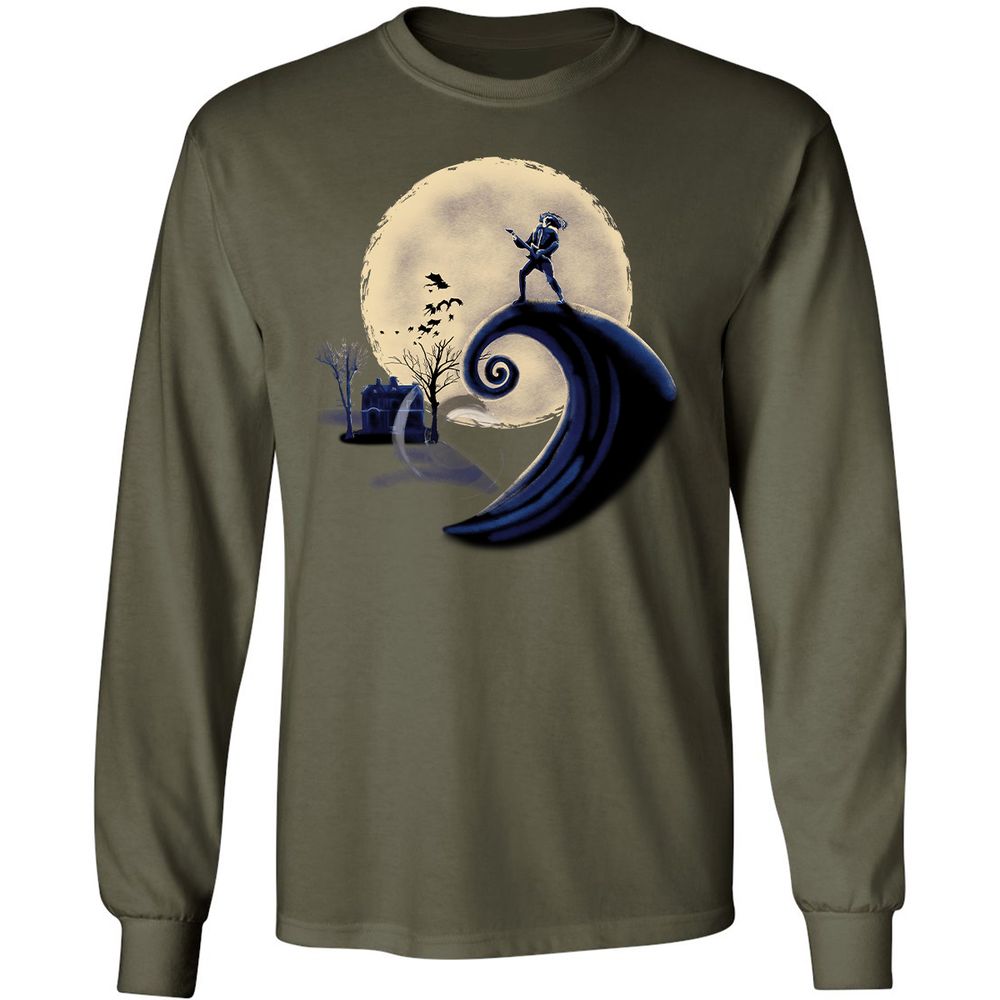 Long Sleeve T-Shirt - JRPPM5QK - Military Green - 16