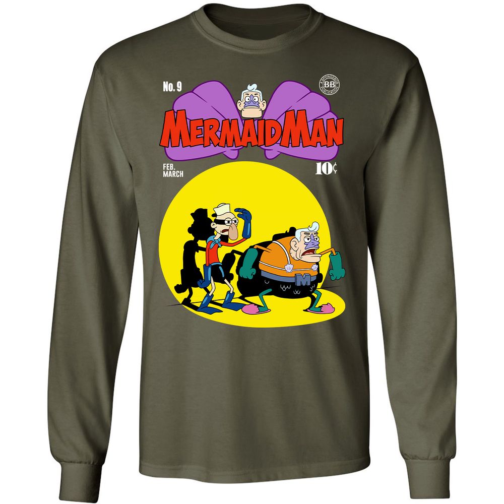 Long Sleeve T-Shirt - KECCP255 - Military Green - 16