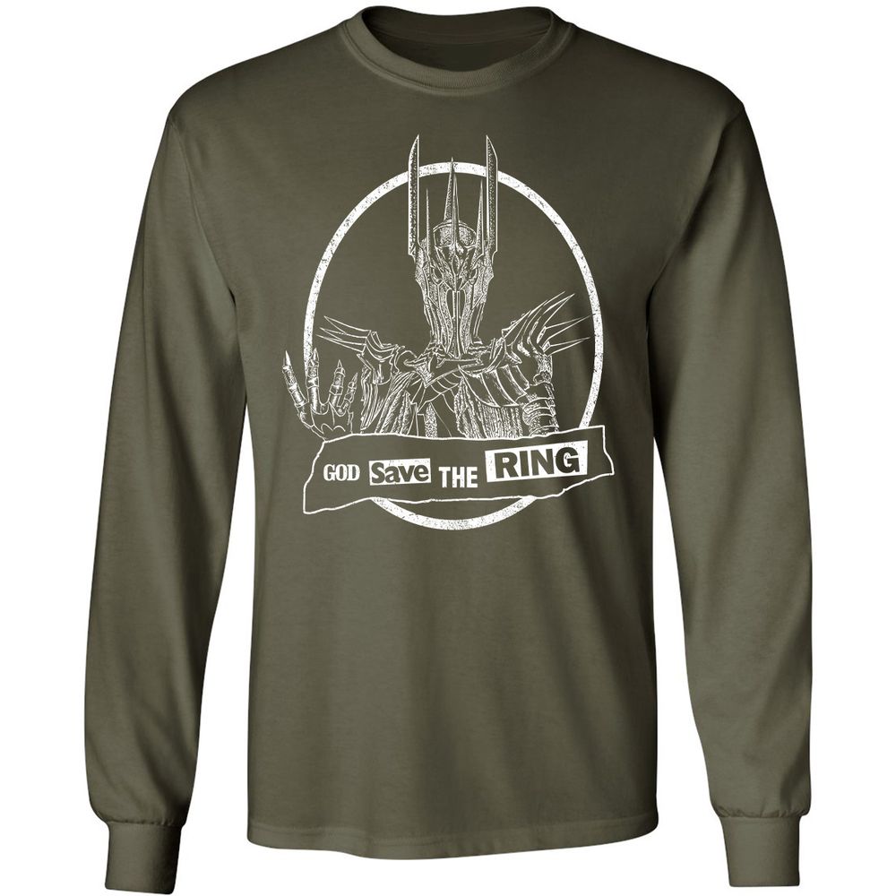 Long Sleeve T-Shirt - QKGHTW6J - Military Green - 16