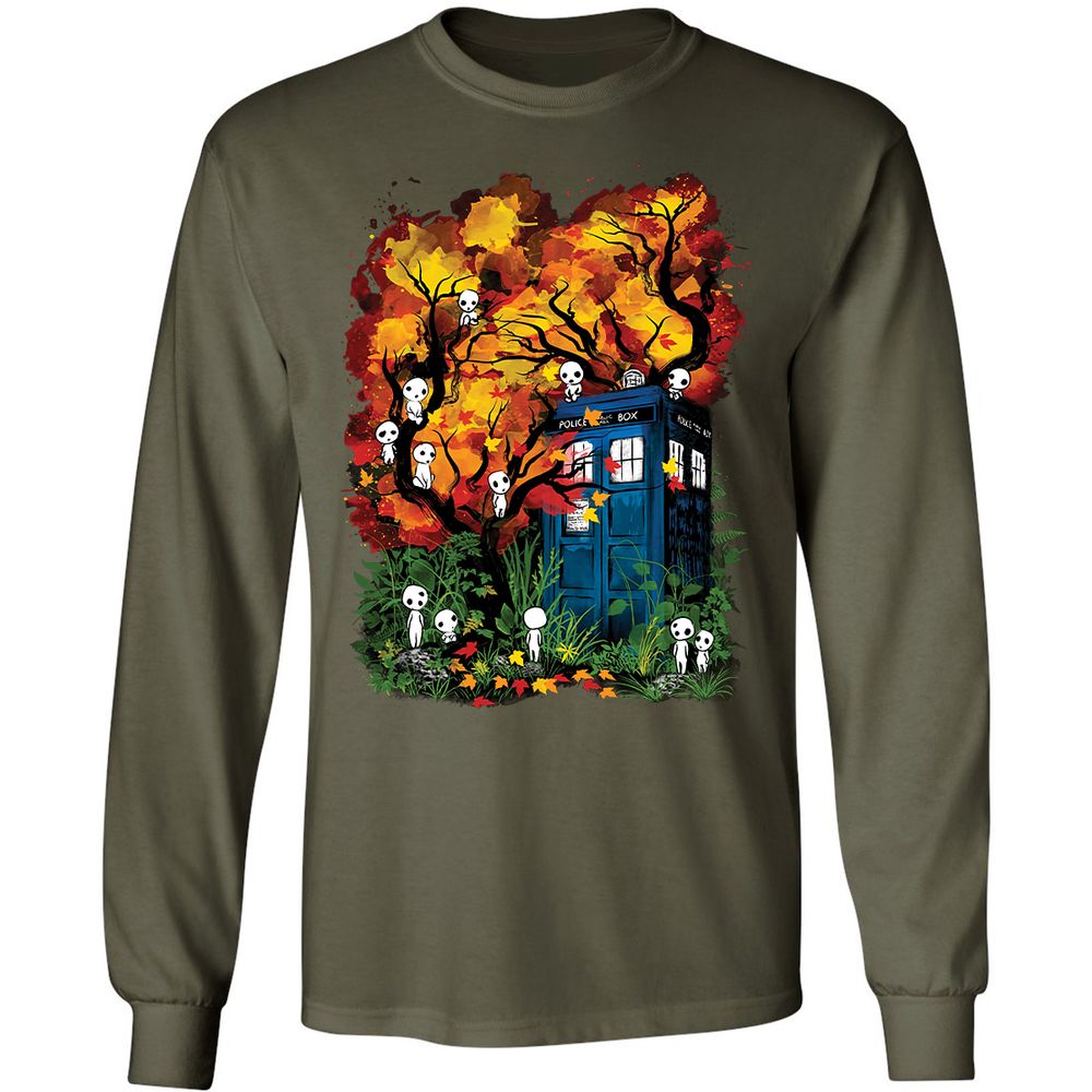 Long Sleeve T-Shirt - V15762AQ - Military Green - 16