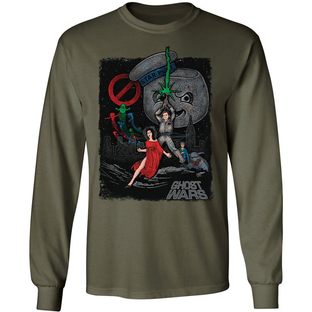 Long Sleeve T-Shirt - XBV27RKM - Military Green - 16