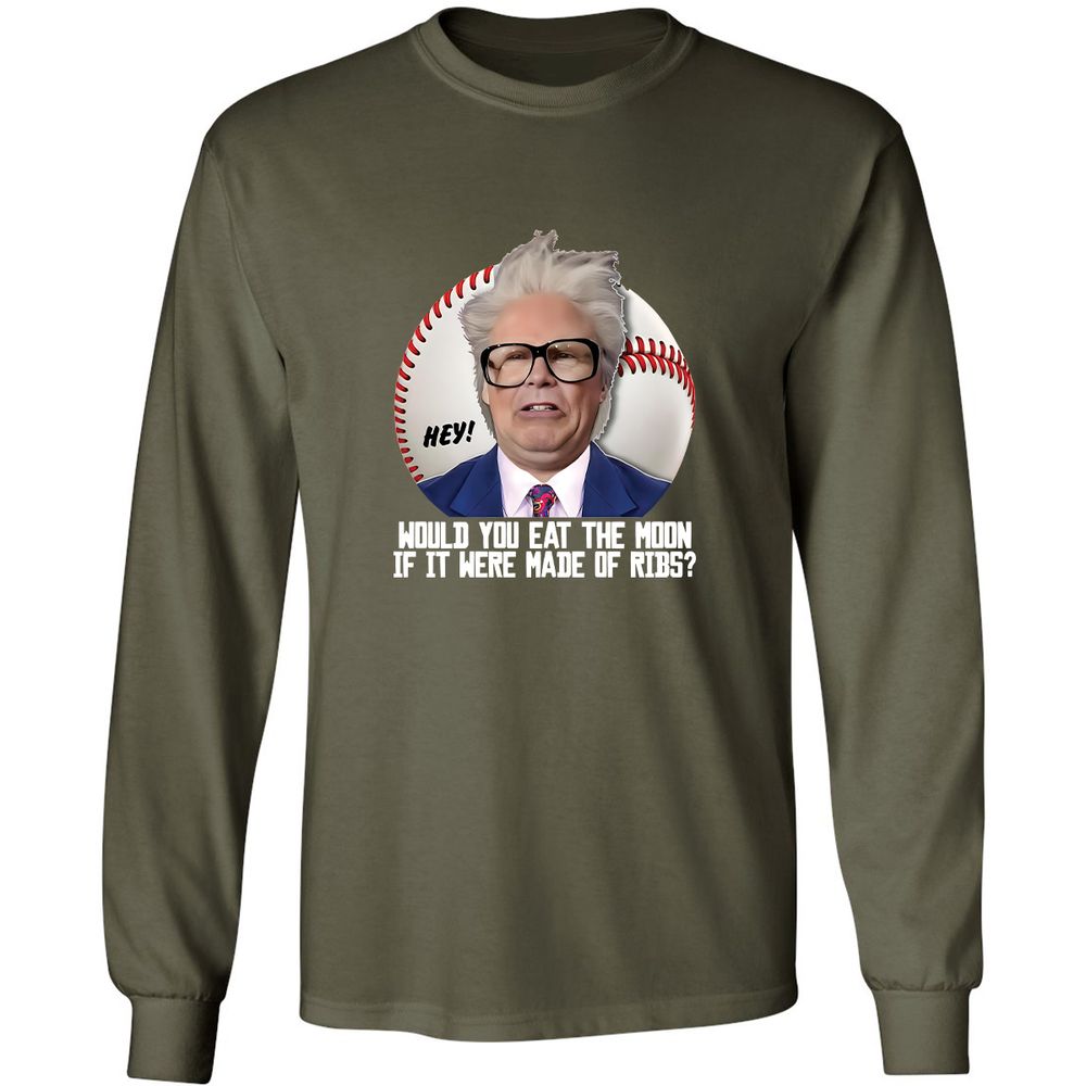 Long Sleeve T-Shirt - 4KZ19MHE - Military Green - 16