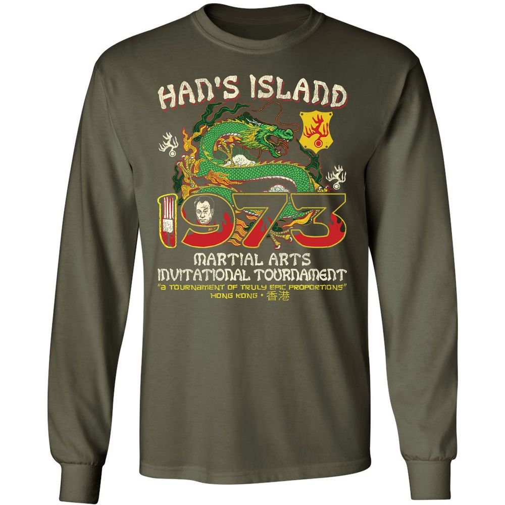 Long Sleeve T-Shirt - 27XL5TX7 - Military Green - 16