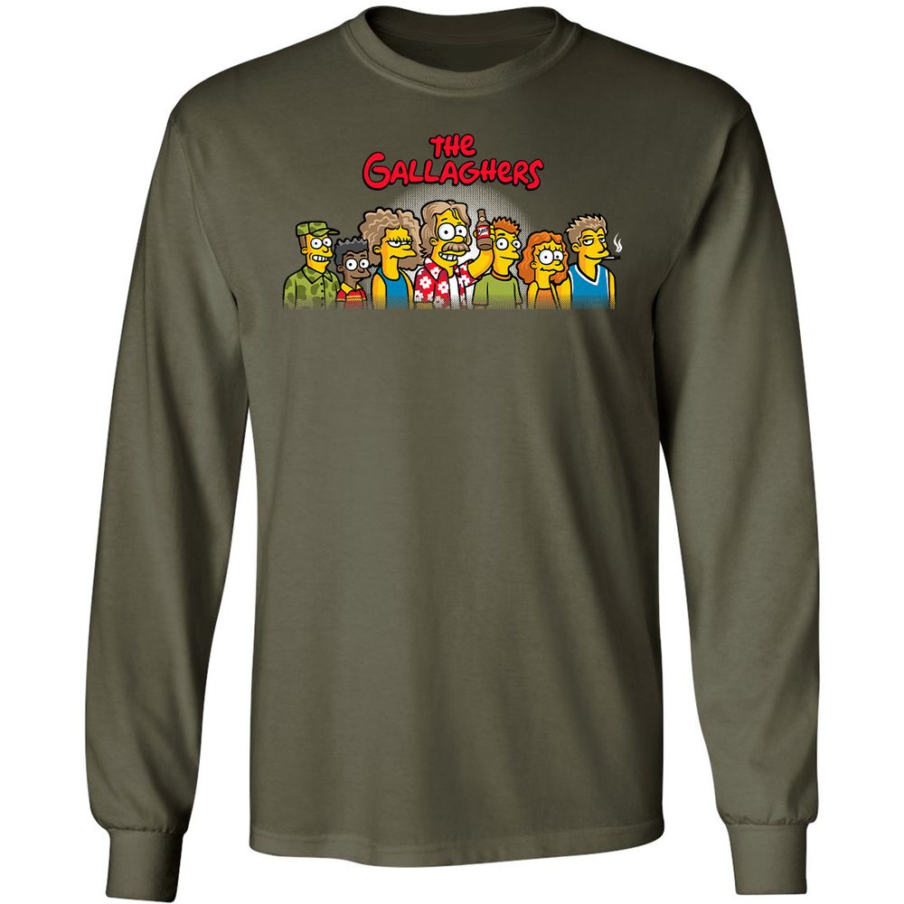 Long Sleeve T-Shirt - VT88K8NZ - Military Green - 16