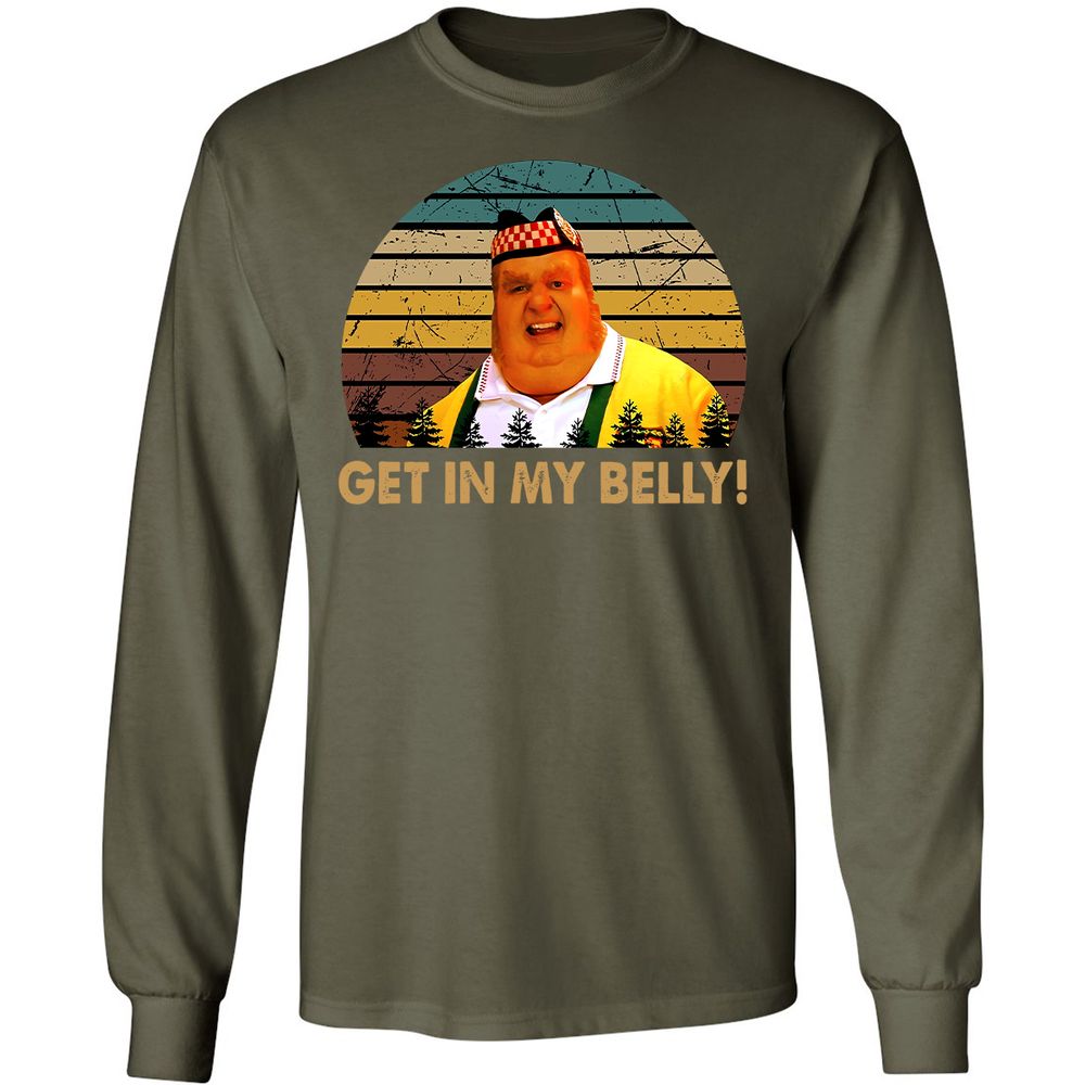 Long Sleeve T-Shirt - L46JTUSW - Military Green - 16