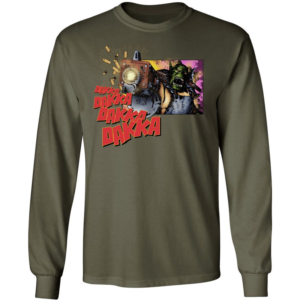 Long Sleeve T-Shirt - 1J9ETXNV - Military Green - 16