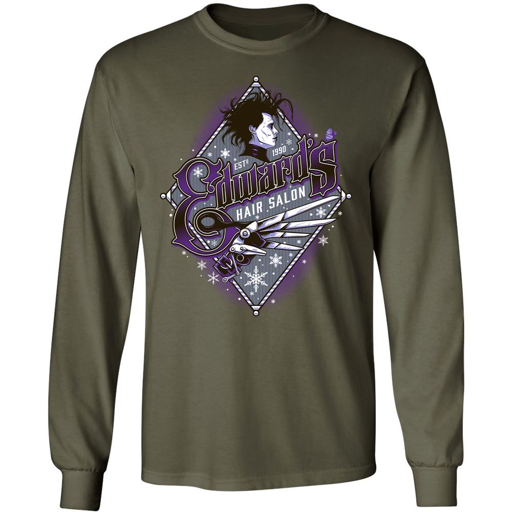 Long Sleeve T-Shirt - 29B3MA17 - Military Green - 16