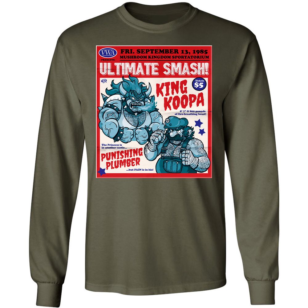 Long Sleeve T-Shirt - NQQ6E1VA - Military Green - 16