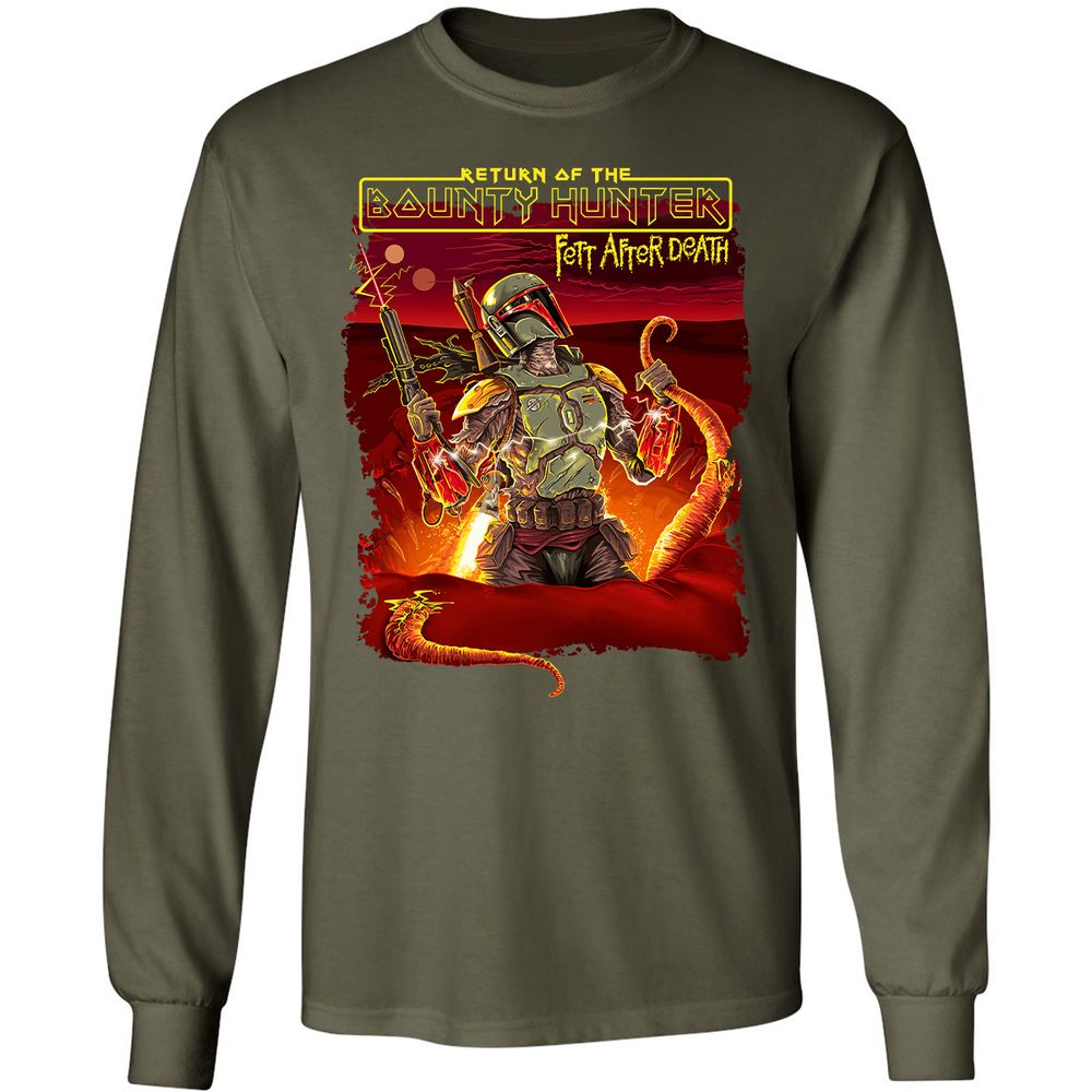 Long Sleeve T-Shirt - ZDDH9M9G - Military Green - 16