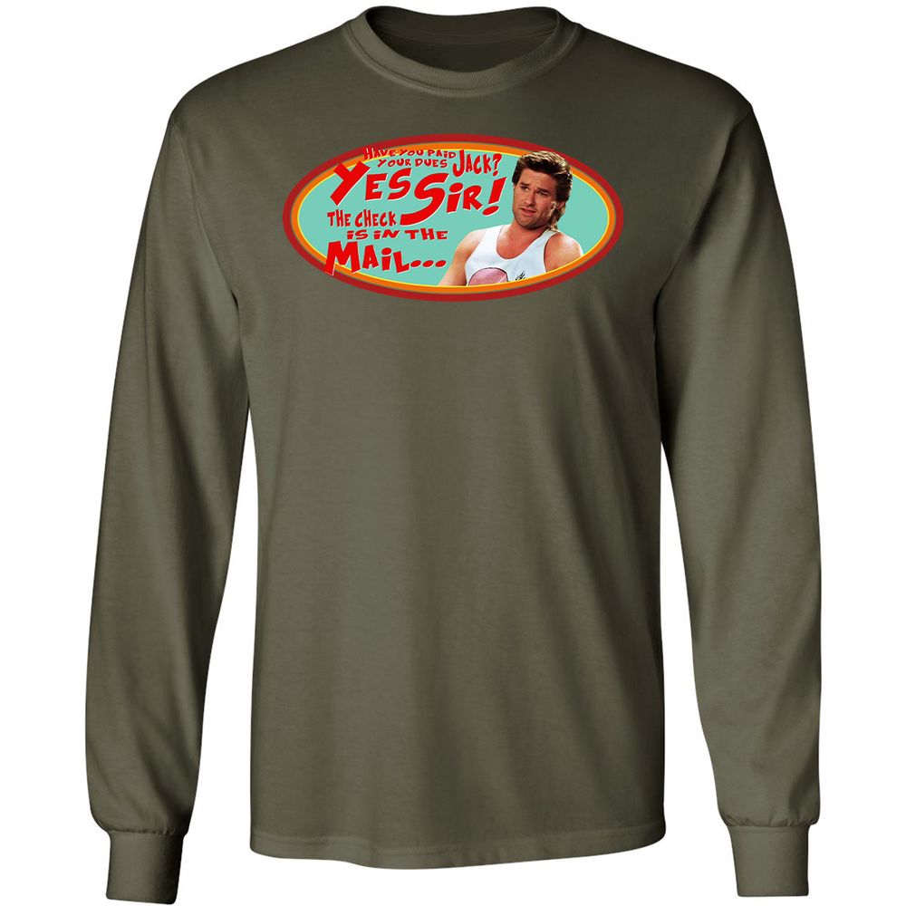 Long Sleeve T-Shirt - XQWTRTQJ - Military Green - 16