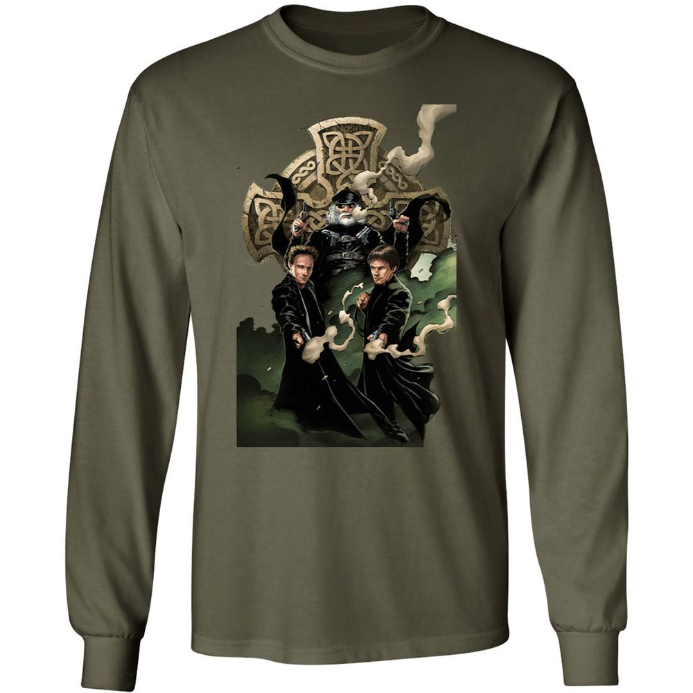 Long Sleeve T-Shirt - RHQTGT3P - Military Green - 16