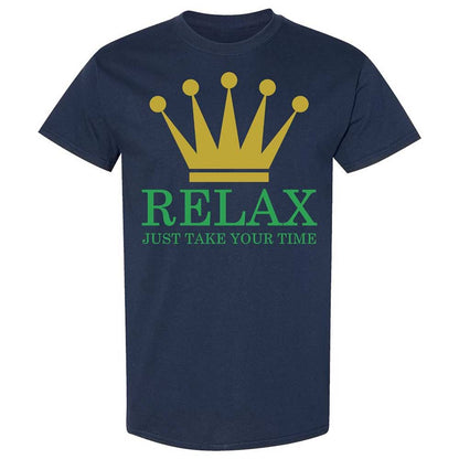 Relax Just Take Your Time - Navy - 16