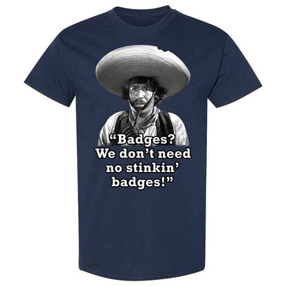 We don't need no stinkin' badges - Navy - 16