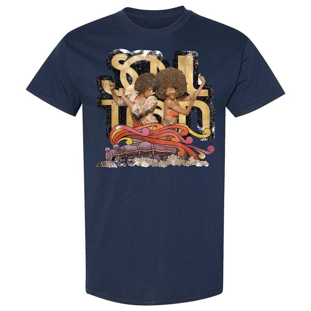 Retro Soul Train Dance Vibes - Navy - 16