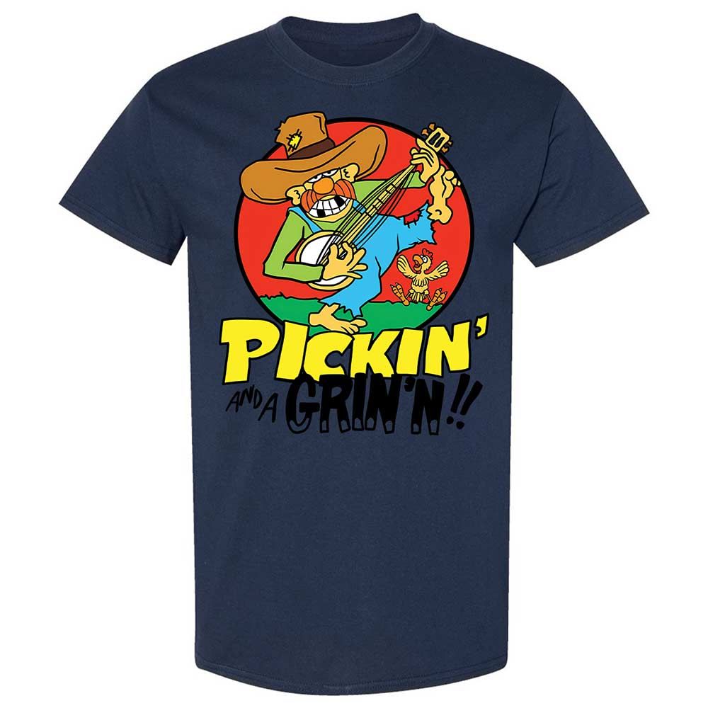 Pickin' and a Grinnin - Navy - 16