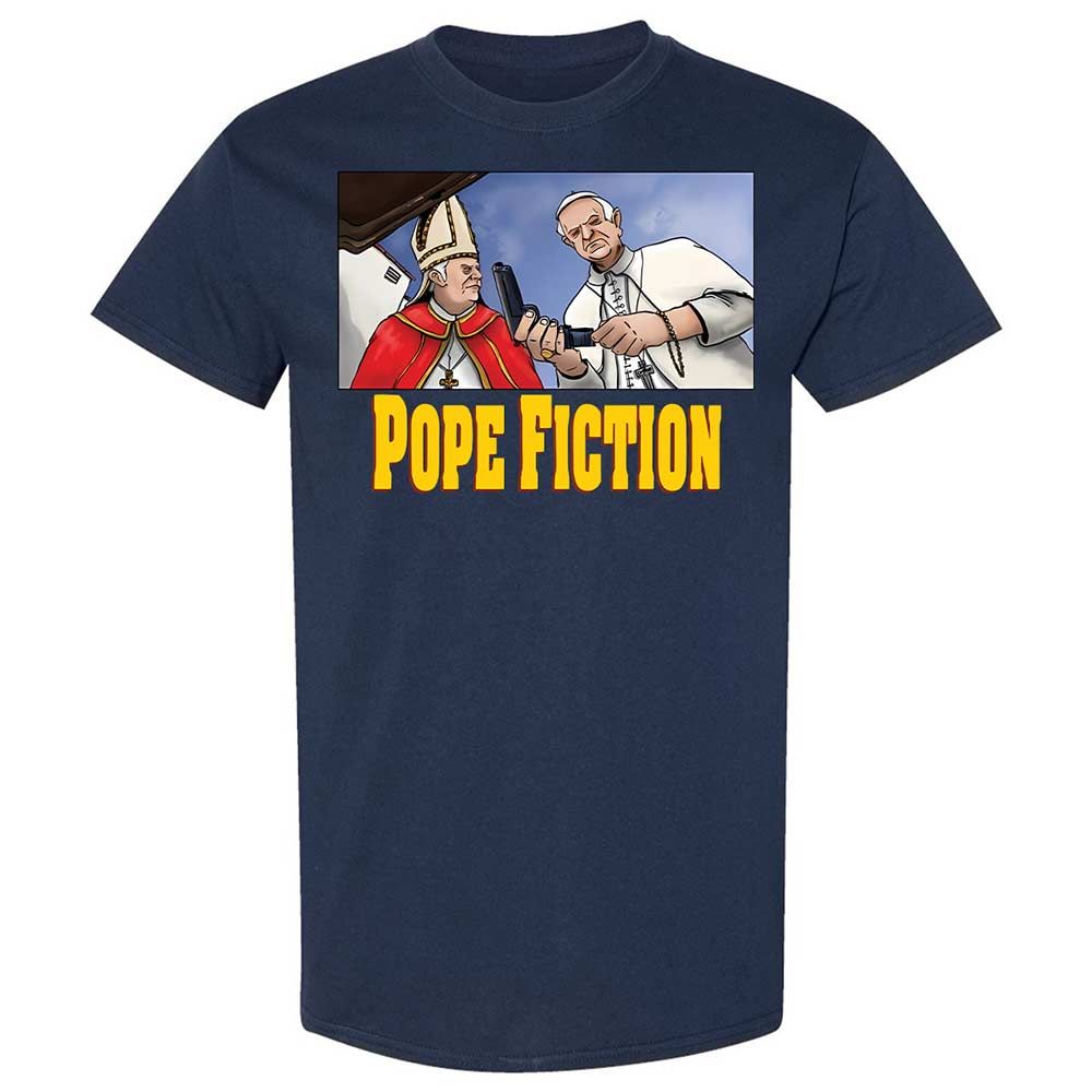 Pope Fiction - Navy - 16