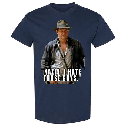 Classic Unisex T-Shirt - XWMSX7UQ - Navy - 16