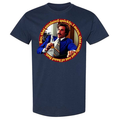 Classic Unisex T-Shirt - Q9J1EGS1 - Navy - 16