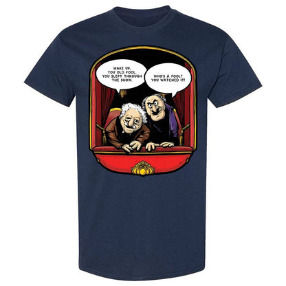 Statler and Waldorf (Wake Up) - Navy - 16