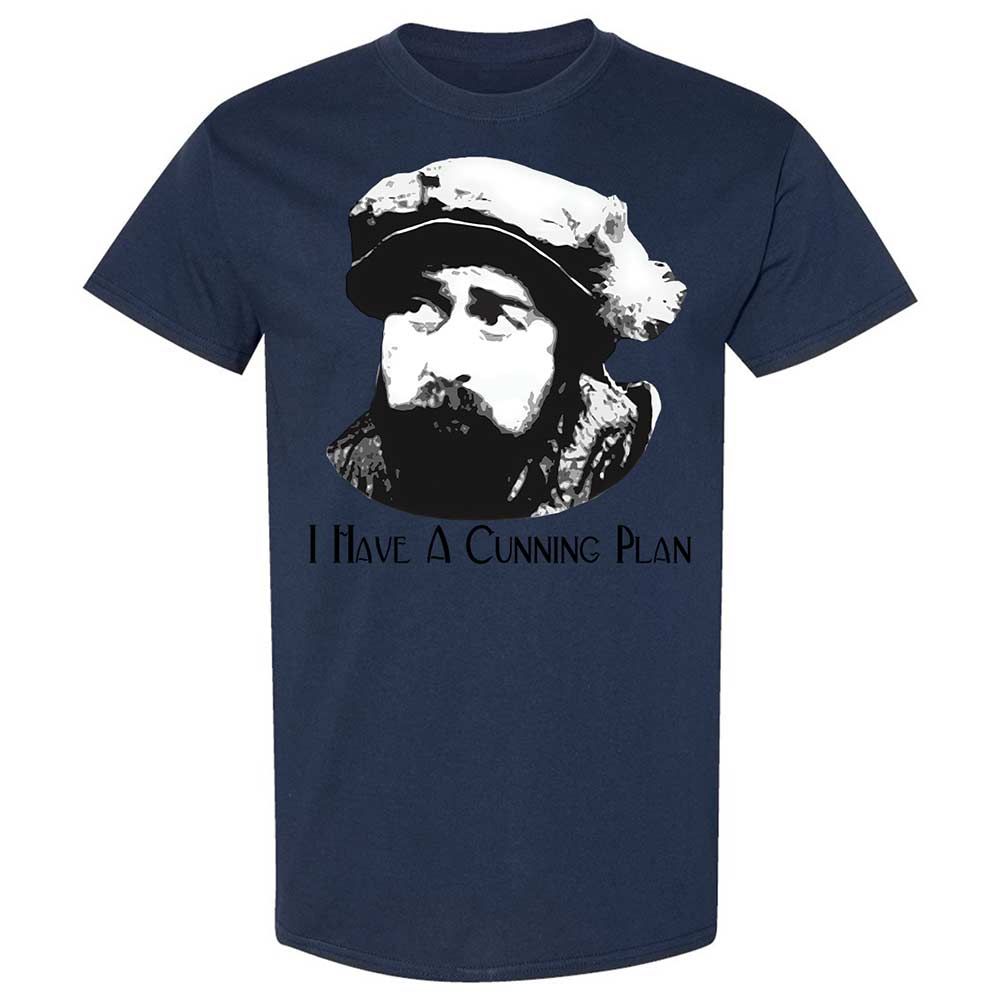 I Have A Cunning Plan - Navy - 16