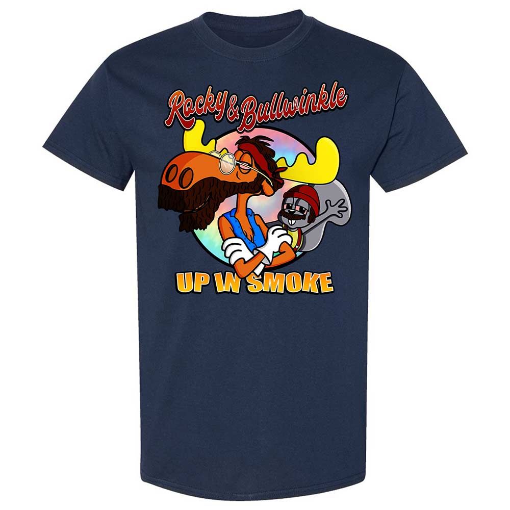 Funny Up In Smoke - Navy - 16