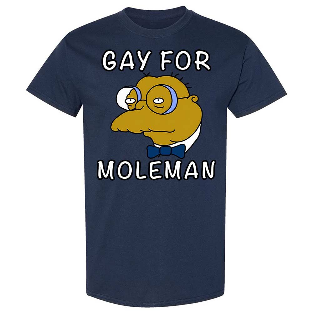Gay for Moleman - Navy - 16