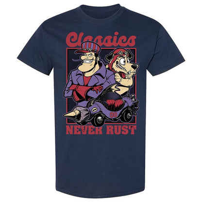 Classic Unisex T-Shirt - ZSSKM6SL - Navy - 16