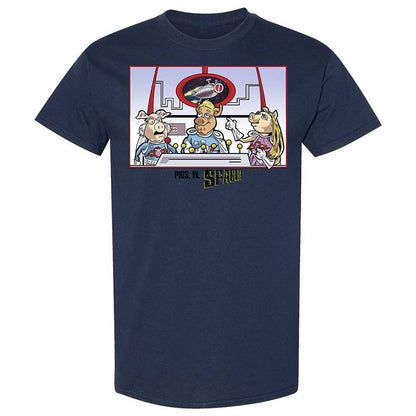 Classic Unisex T-Shirt - CQG2N4UR - Navy - 16