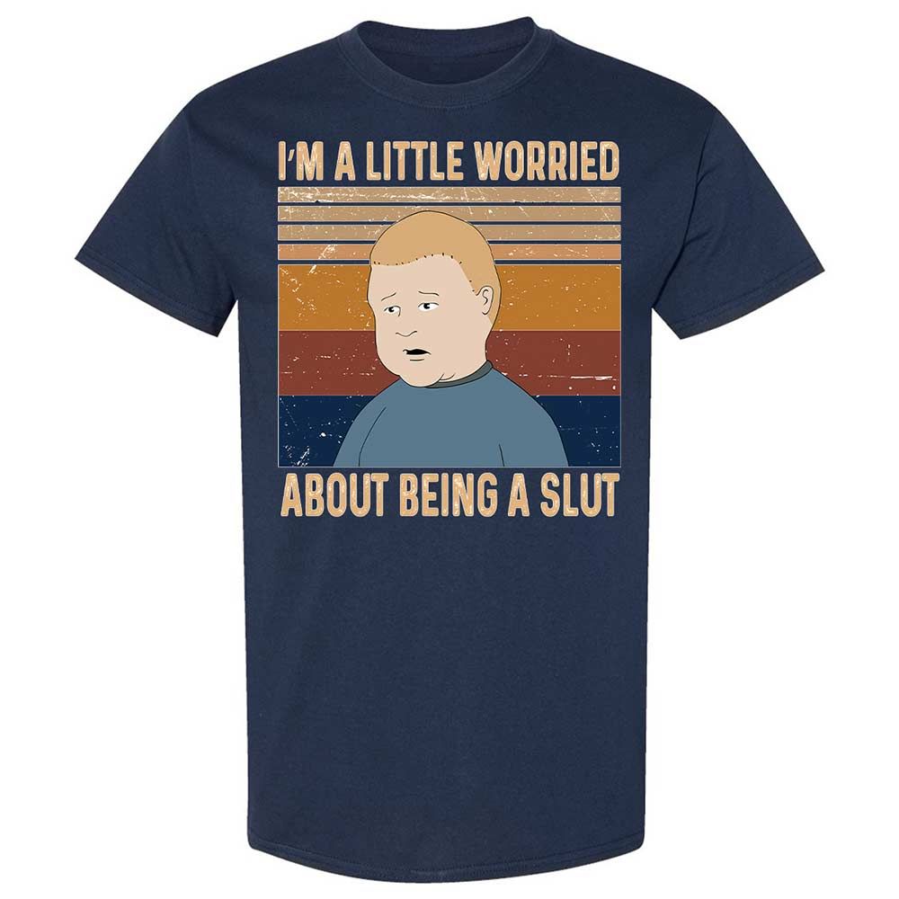 I'm a Little Worried About Being a Slut - Navy - 16