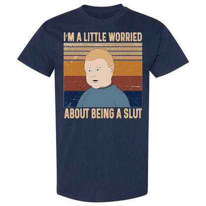 I'm a Little Worried About Being a Slut - Navy - 16