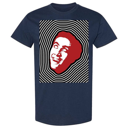 Psychedelic Nicolas Cage - Navy - 16