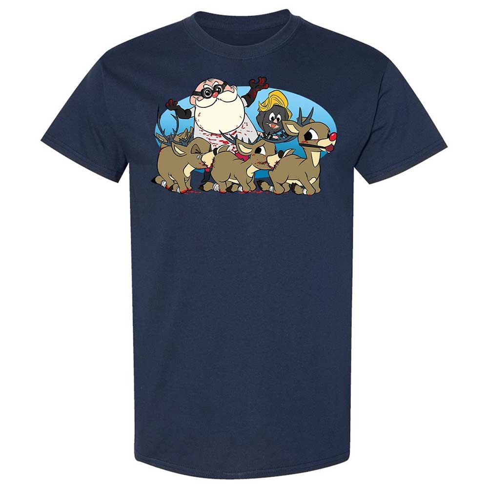 Santapede Greeting - Navy - 16