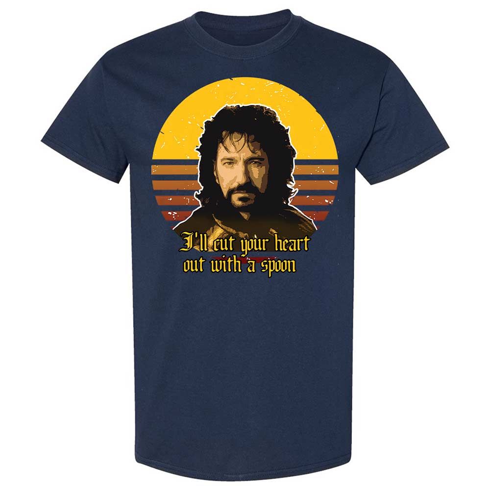 I'll Cut Your Heart Out - Navy - 16