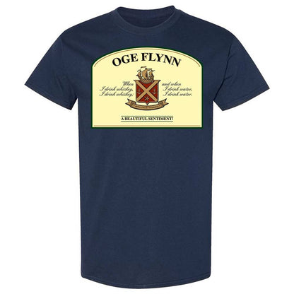 When I drink whiskey, when I drink water - Navy - 16