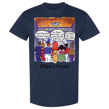 Classic Unisex T-Shirt - 1N7ZEXJS - Navy - 16