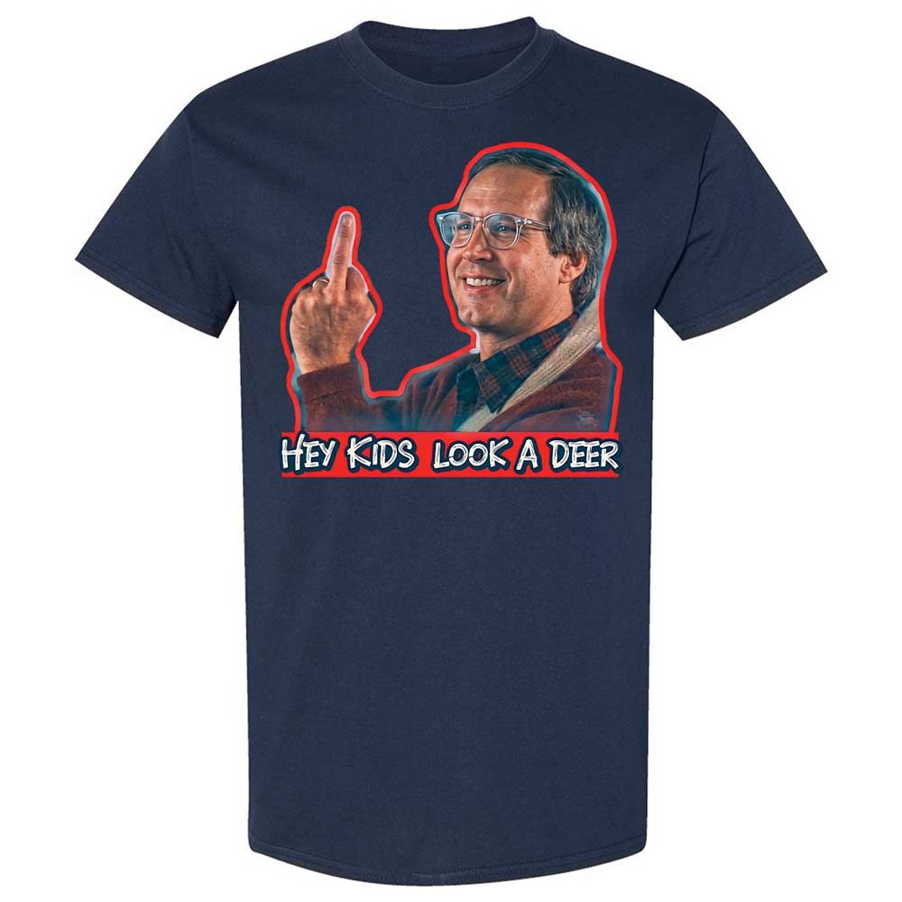 Hey Kids, Look a Deer - Navy - 16