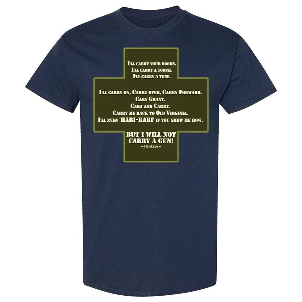 I Will Not Carry a Gun - Navy - 16