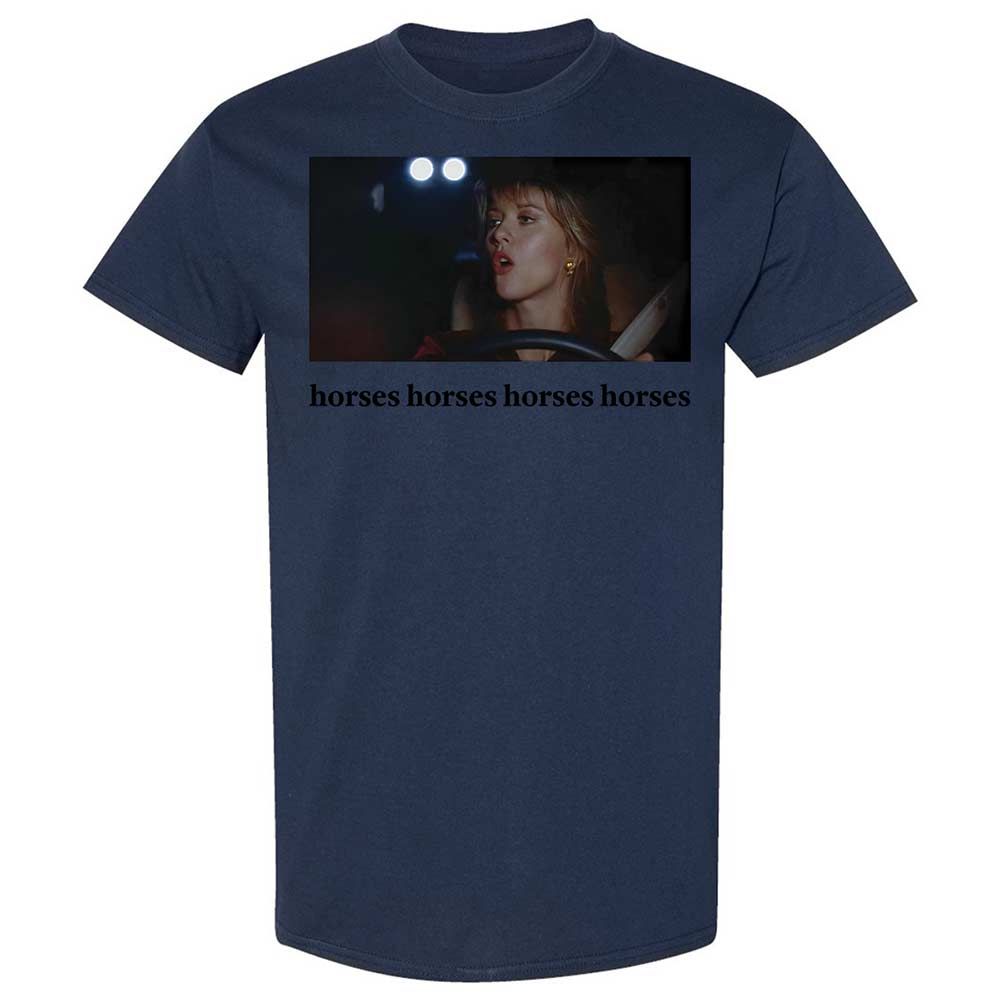 Horses horses horses horses - Navy - 16