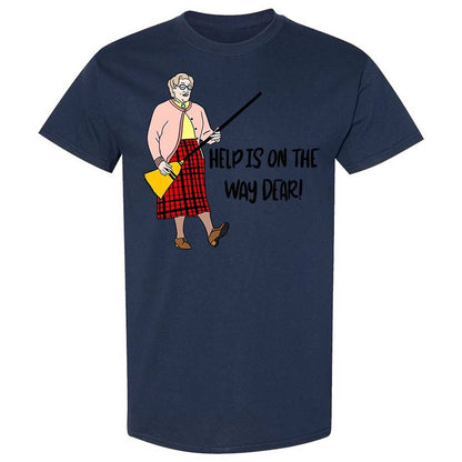 Help is on the way dear - Navy - 16