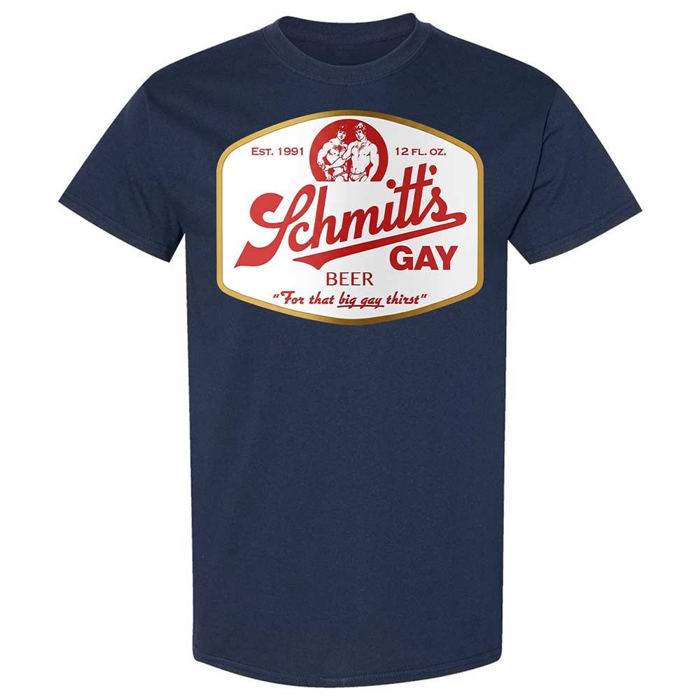 Schmitt's Gay Beer - Navy - 16