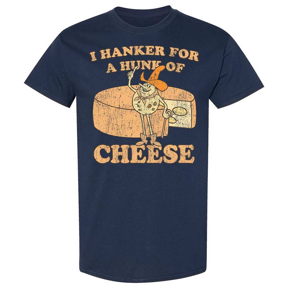 Hanker For A Hunk Of Cheese - Navy - 16