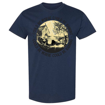 Could be worse - Navy - 16